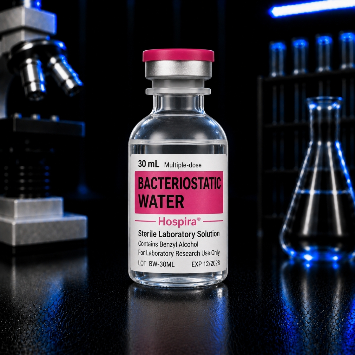 Bacteriostatic Water - 30ML Bottle