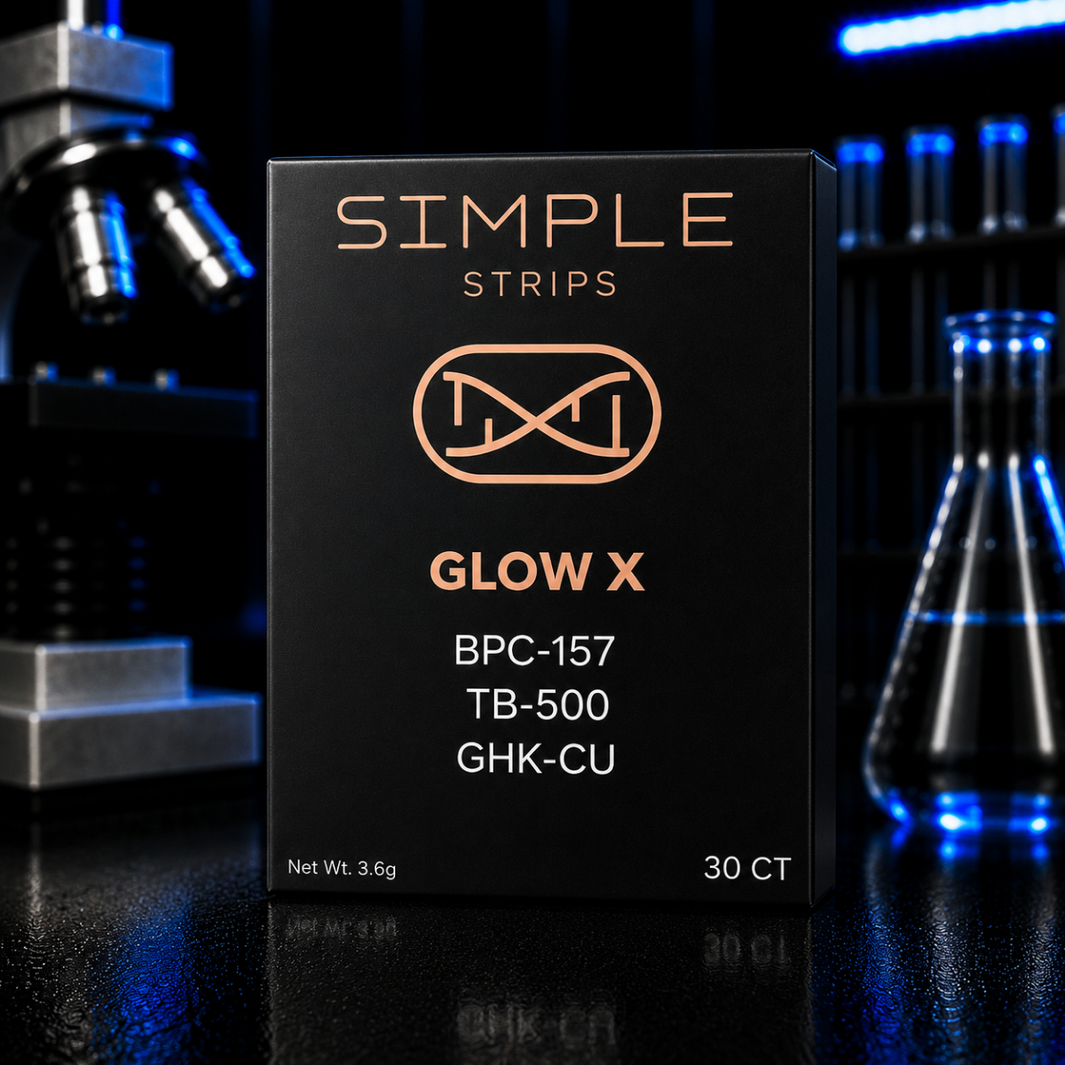 Glow X Recovery Dissolvable Strips