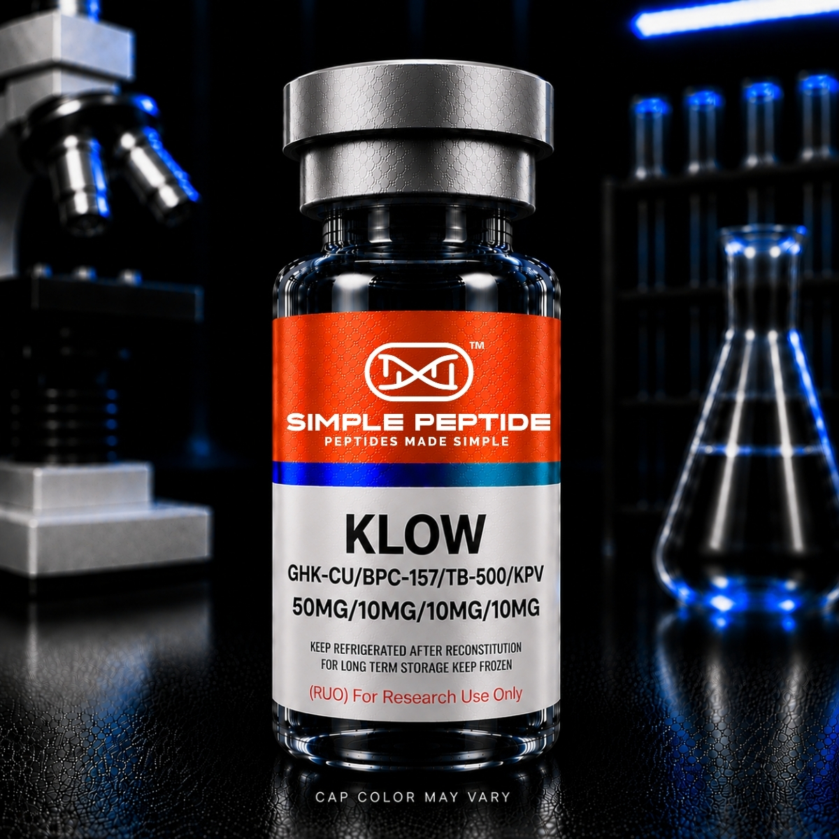 GHK-CU/BPC-157/TB-500/KPV KLOW Blend