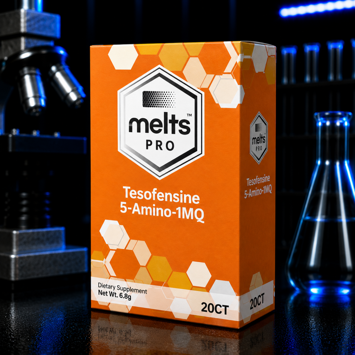 Melts Pro™ Tesofensine + 5-Amino-1MQ Dissolving Strips