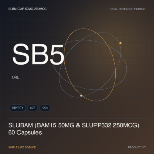 SLUBAM (BAM15 50MG & SLUPP332 250MCG) 60 Capsules