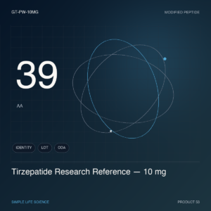 Tirzepatide Research Reference — 10 mg